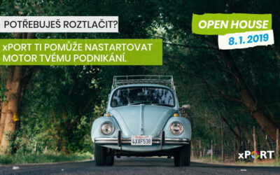 Nejbližší OPEN HOUSE bude 9.1. 2019 v xPORTu VŠE